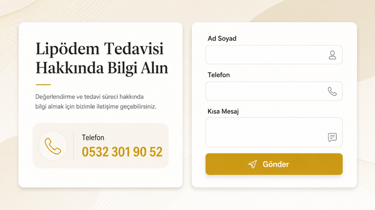 Ankara lipödem tedavisi sonuçları