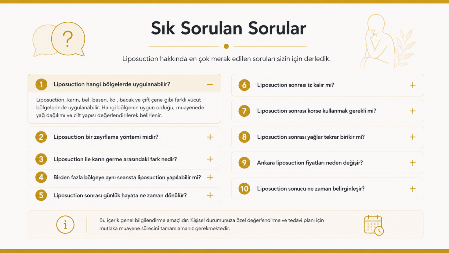Ankara liposuction sonuçları
