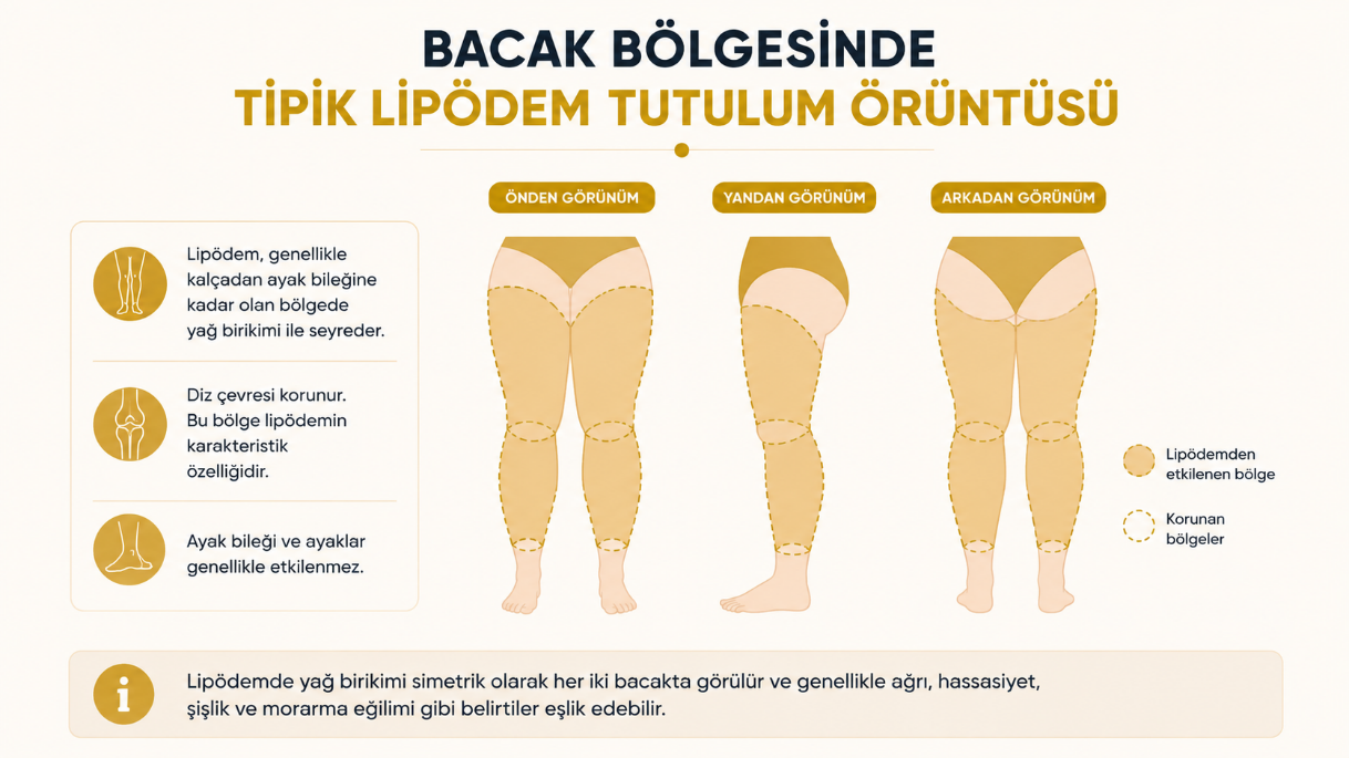 Bacaklarda lipödem