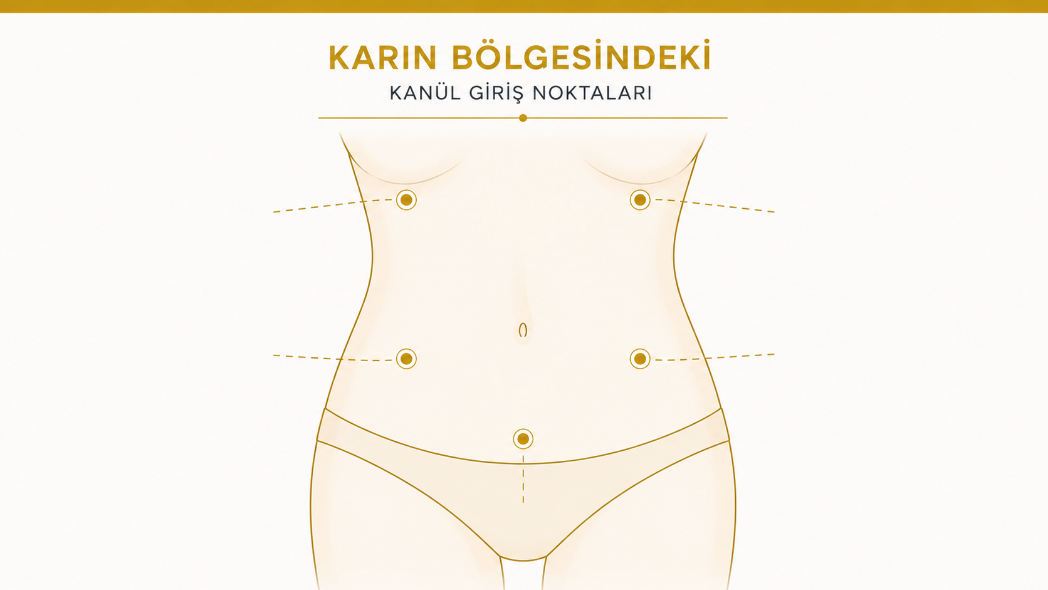 Karın bölgesi liposuction