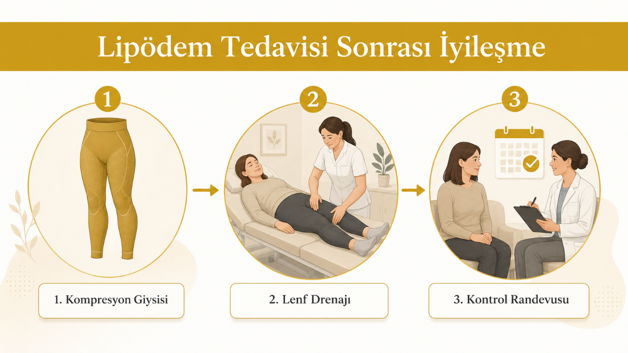 Lipödem tedavisi sonrası iyileşme süreci