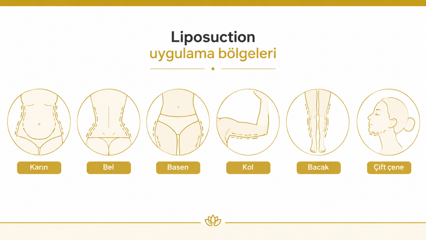 Liposuction hangi bölgelerde uygulanır