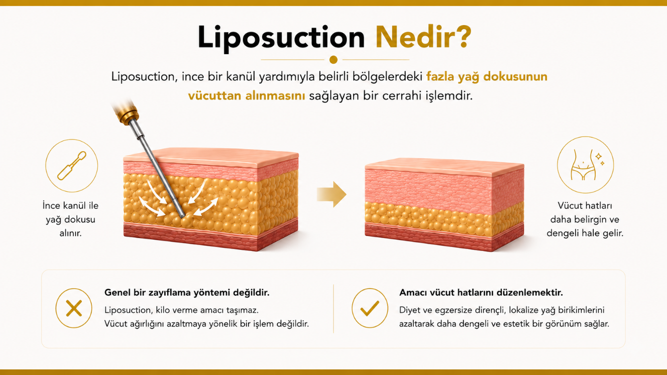 Liposuction (yağ aldırma) nedir